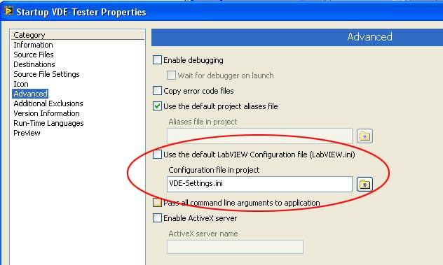 Pass Arguments to a LabVIEW-built Executable - NI Community