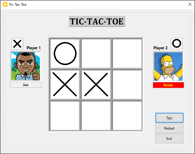 Figure 4 from Implementation of Tic-Tac-Toe Game in LabVIEW